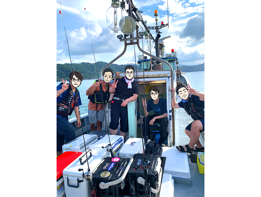 釣り部活動　～イカ釣り～